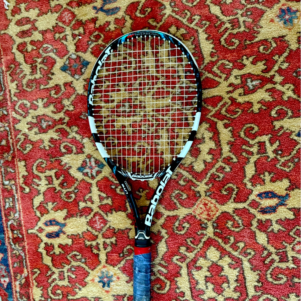 Babolat Pure Drive Lite GT Tennis Racket with Black and White Design